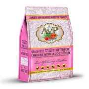AVP 無穀蔬果 天然雞肉+雞蛋 幼貓乾糧 4lb